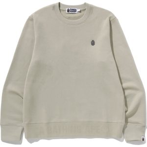 ONE POINT CREWNECK SWEATSHIRT MENS
