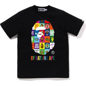 BABY MILO PATCHWORK BY BATHING APE TEE JR KIDS